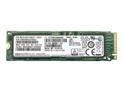 HP : 512GB PCIE NVME TLC SSD