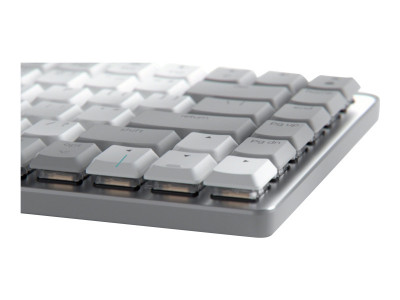 Logitech : MX MECHANICAL MINI pour MAC WRLS ILLUM. Ko - PALE GREY FRA EMEA