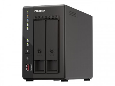 Qnap : TS-253E-8G 2 BAY 8 GB DDR4 2X 2.5GBE 2X USB 3.2II 2X USB2.0