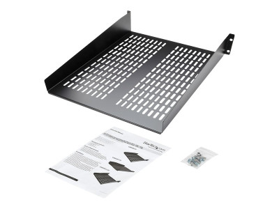 Startech : FIXED SERVER RACK SHELF2U 22IN VENTED CANTILEVER SHELF