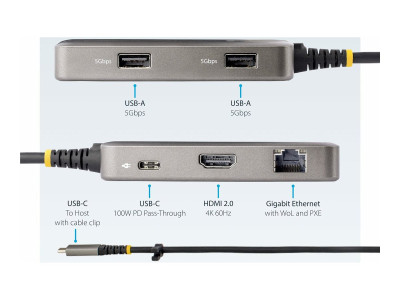 Startech : USB-C MULTIPORT ADAPTER - 4K HDMI MINI TRAVEL DOCKING STATION