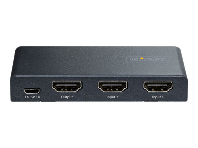 Startech : 2-PORT 8K HDMI SWITCH - 8K 60HZ HDMI 2.1 AUTO SWITCHER