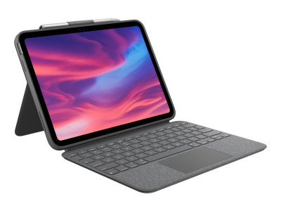 Logitech : COMBO TOUCH pour IPAD (10TH GEN) OXFORD GREY - FRA - CENTRAL