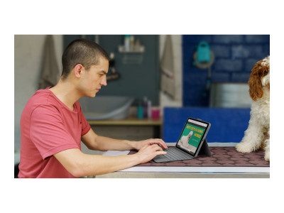 Logitech : COMBO TOUCH pour IPAD (10TH GEN) OXFORD GREY - FRA - CENTRAL