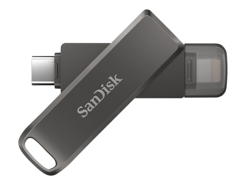 Western Digital : IXPAND FLASH drive LUXE 128GB TYPE-C + LIGHTNING