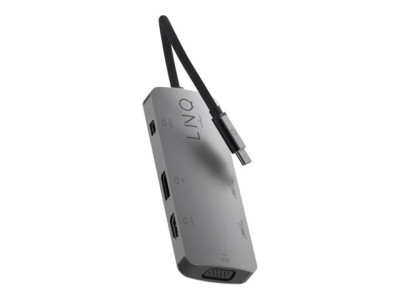 Linq : LINQ 7IN1 USB-C HDMI ADAPTER TRIPLE DISPLAY MST