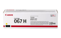 Canon 067H Toner jaune haute capacité 2350 pages pour i-SENSYS MF651Cw MF655Cdw MF657Cdw