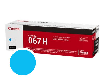 Canon 067H Toner cyan haute capacité 2350 pages pour i-SENSYS MF651Cw MF655Cdw MF657Cdw