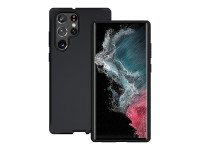 Mobilis : SPECTRUM_R CASE GALAXY S23ULTRA SOLID BLACK MAT - SOFT BAG