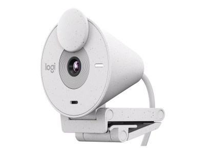 Logitech : BRIO 300 FULL HD WEBCAM -OFF-WHITE-EMEA28-935