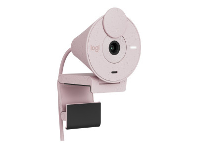 Logitech : BRIO 300 FULL HD WEBCAM -ROSE-EMEA28-935