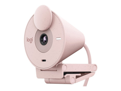 Logitech : BRIO 300 FULL HD WEBCAM -ROSE-EMEA28-935