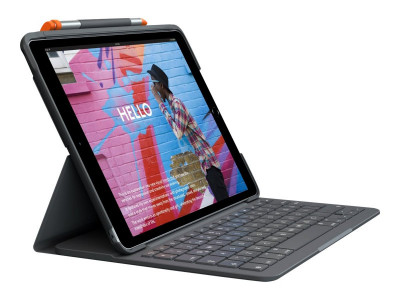 Logitech : SLIM FOLIO pour IPAD (10TH GEN) GREY - FRA - CENTRAL