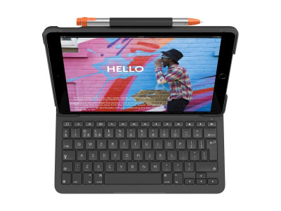 Logitech : SLIM FOLIO pour IPAD (10TH GEN) GREY - FRA - CENTRAL