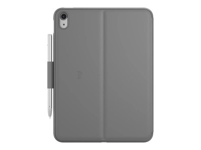 Logitech : SLIM FOLIO pour IPAD (10TH GEN) GREY - FRA - CENTRAL