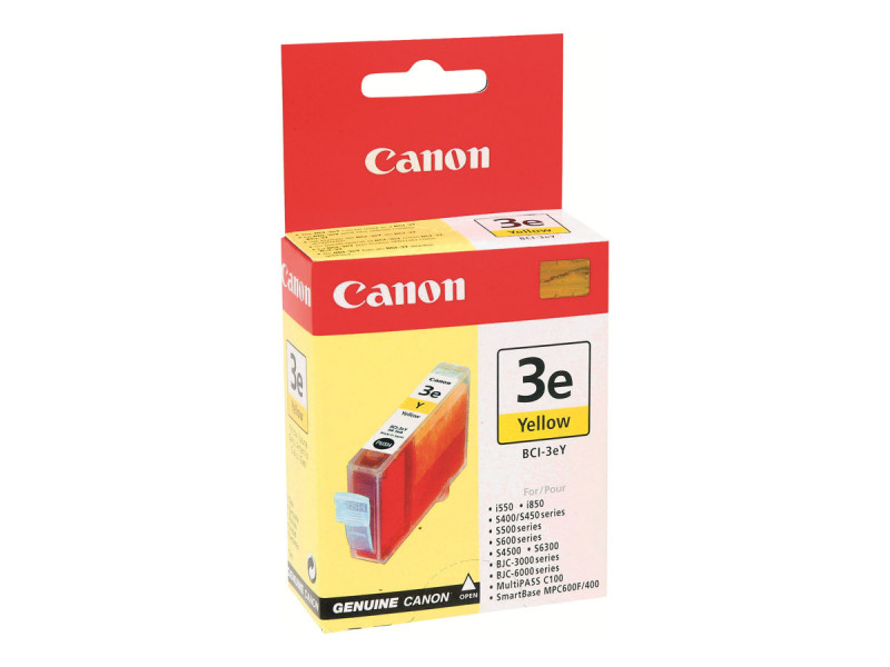 Canon : BC-I 3EY recharge JAUNE pour BJC6000/3000/S600