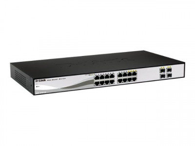 D-Link : 16-PORT GIGABIT SMART SWITCH LAYER2 MANAGED