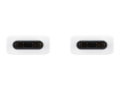 Samsung : USB-C TO USB-C cable 1M LENGTH 25W FAST CHARGE WHITE