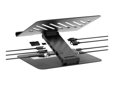 Port Technology : ADJUSTABLE STAND - DOCKING TYPE C 2 X 4K