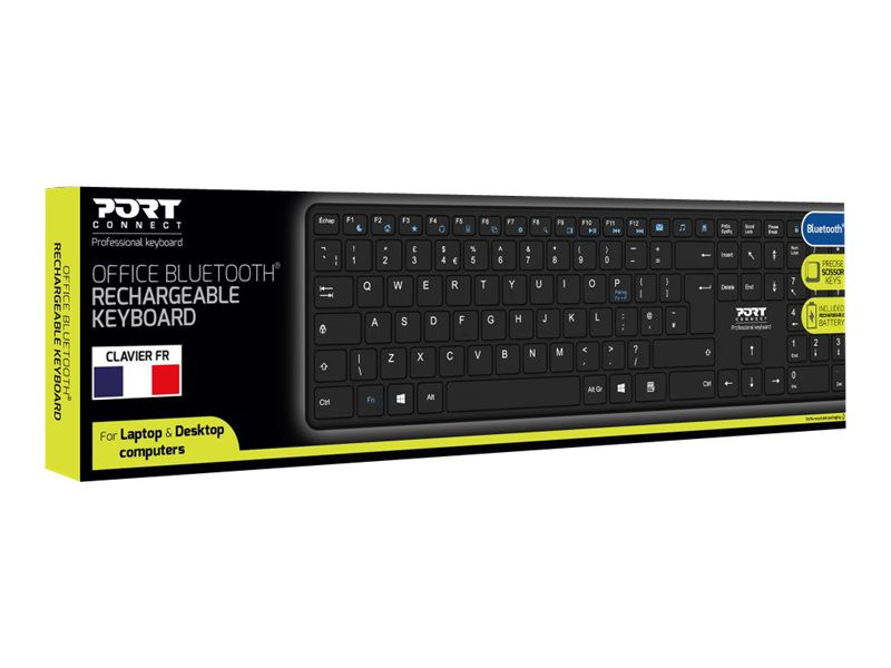 Clavier sans fil Port Designs Tough Office AZERTY sur