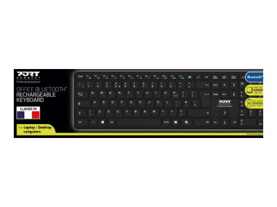 Port Technology : FR - KEYBOARD OFFICE PRO RECHARGEABLE BLUETOOTH - fr