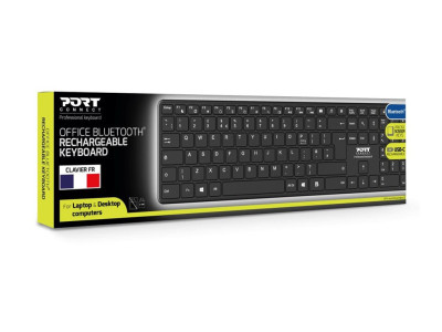 Port Technology : FR - KEYBOARD OFFICE PRO RECHARGEABLE BLUETOOTH - fr