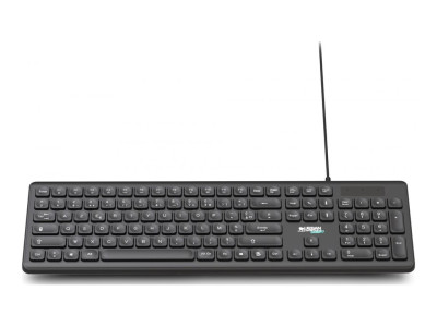 Urban Factory : WIRED ECO-DESIGNED KEYBOARD avec USB-A / USB-C CONNECTION