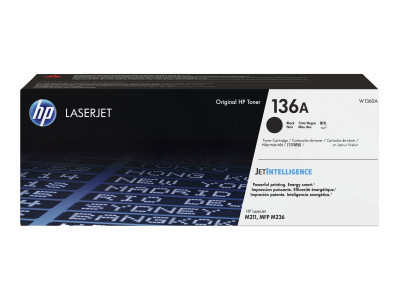 HP : HP 136A BLACK ORIGINAL LaserJet TONER cartridge