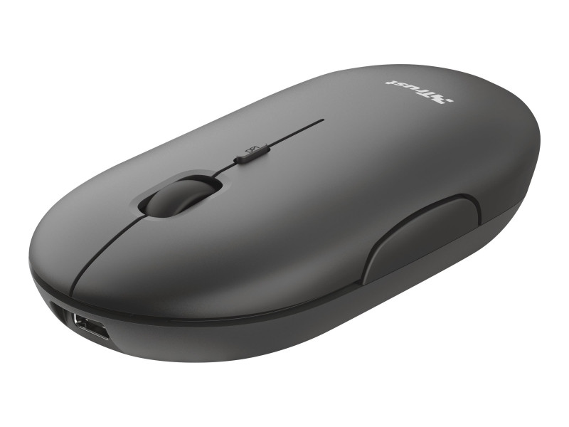 Trust : BLACK ULTRA-THIN RECHARGEABLE WIRELESS MOUSE BQ 60