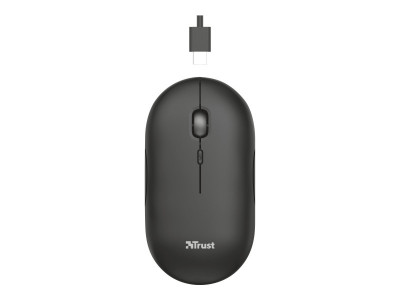 Trust : BLACK ULTRA-THIN RECHARGEABLE WIRELESS MOUSE BQ 60