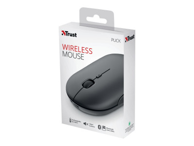 Trust : BLACK ULTRA-THIN RECHARGEABLE WIRELESS MOUSE BQ 60