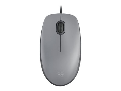 Logitech : LOGITECH M110 SILENT - MID GRAY - EMEA