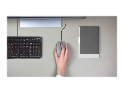 Logitech : LOGITECH M110 SILENT - MID GRAY - EMEA
