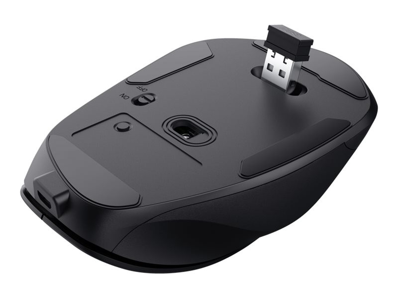 Trust SOURIS ERGONOMIQUE FILAIRE BAYO NOIR sur