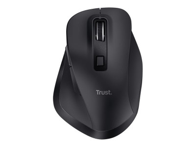 Trust : FYDA RECHARGEABLE ECO WIRELESS MOUSE - BLACK