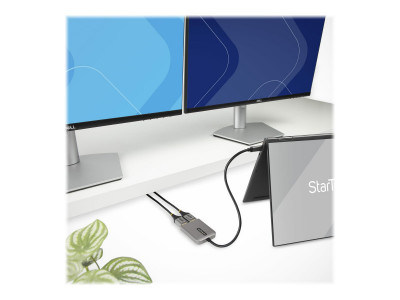 Startech : HUB USB-C MST2 PORTS-DUAL DP 4K60HZ avec DP 1.4 et DSC