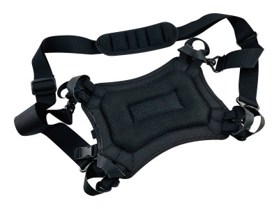 DLH : HARNESS kit avec STRAP SUPPORT et NECK STRAP pour LAPTOP PC et