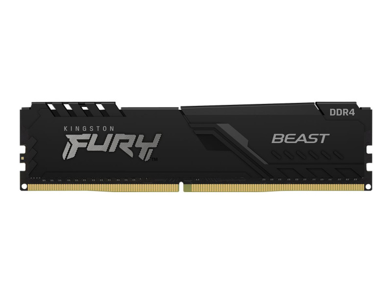 Kingston : 128GB DDR4-3200MHZ CL16 DIMM (kit OF 4) FURY BEAST BLACK