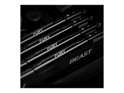 Kingston : 128GB DDR4-3200MHZ CL16 DIMM (kit OF 4) FURY BEAST BLACK