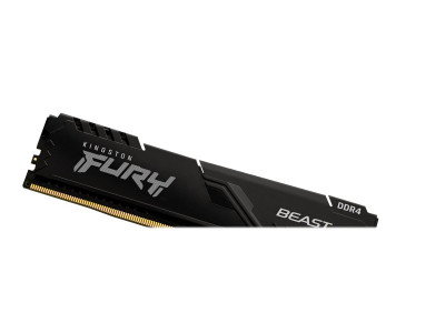 Kingston : 128GB DDR4-3200MHZ CL16 DIMM (kit OF 4) FURY BEAST BLACK