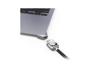 compulocks : MACBOOK AIR 2022 M2 T-SLOT LEDGE LOCK ADAPTER SILVER