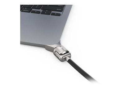 compulocks : LEDGE MACBOOK AIR2022 M2 T-SLOT LOCK ADAPT KEYED CBL LOCK SILVER