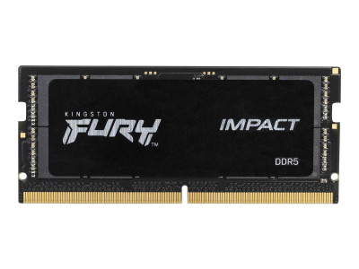 Kingston : 64GB DDR5-5600MT/S CL40 SODIMM (kit OF 2) FURY IMPACT PNP