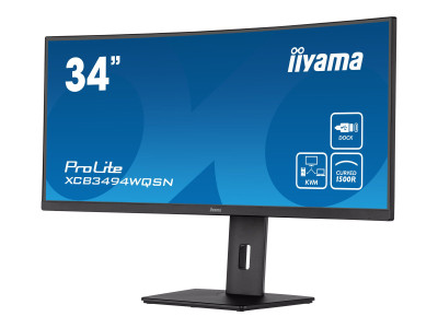 Iiyama : XCB3494WQSN-B5 86.4CM 34IN IPS 3440X1440 300CD HDMI DP