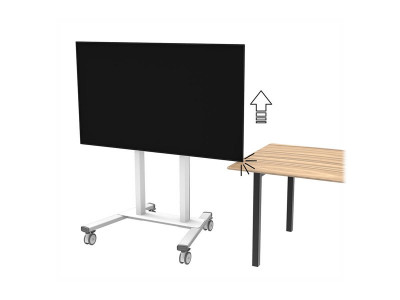Neomounts : NEOMOUNTS BY NEWSTAR MOTORISED MOBILE FLOOR STAND - VESA 100X10