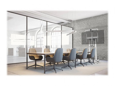 Neomounts : NEOMOUNTS BY NEWSTAR MOTORISED MOBILE FLOOR STAND - VESA 100X10