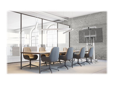 Neomounts : NEOMOUNTS BY NEWSTAR MOTORISED MOBILE FLOOR STAND - VESA 100X10