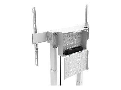 Neomounts : NEOMOUNTS BY NEWSTAR MOTORISED MOBILE FLOOR STAND - VESA 100X10