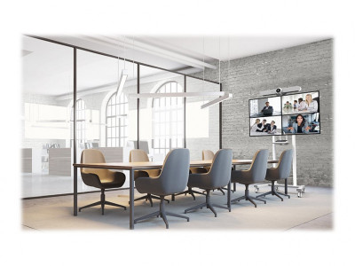 Neomounts : NEOMOUNTS BY NEWSTAR MOTORISED MOBILE FLOOR STAND - VESA 100X10