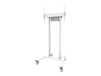 Neomounts : NEOMOUNTS BY NEWSTAR MOTORISED MOBILE FLOOR STAND - VESA 100X10